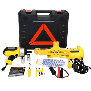 2T 12V Electric Scissor Car Gack z automatycznym zestawem gniazda i klucza