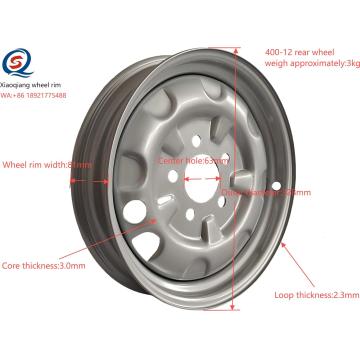 Ligero liviano de 328 mm Rimado de la rueda trasera para la velocidad definitiva