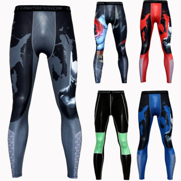 Men Compression Leggings Sport Tights Fitness Running Gym Winter Base Layer Long Pants Male Sportswear Yoga Training Buttoms
