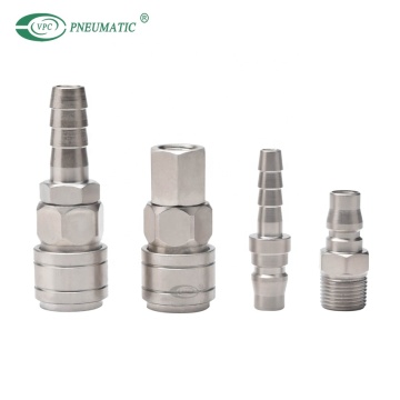 SS316 Hydraulic Pneumatic Quick Coupler Connector
