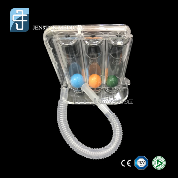 Spirometer Tiga Bola Perubatan untuk Jurulatih Pernafasan