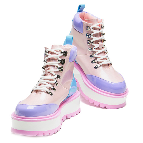 Trendy Dopamine Color Women's Casual Boots