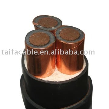 high quality flame-resistant three core PVC/SWA/PVC Cu armoured cable