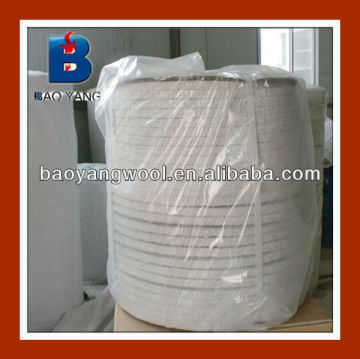 Round braided Ceramic Fiber Textiles Rope