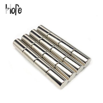 High quality cylinder neodymium magnet used on sensors