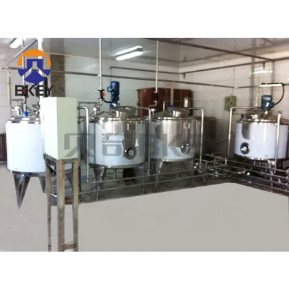 BKEY Factory Price Professional Made Evaporated Milk Coconut Milk Processing Machines