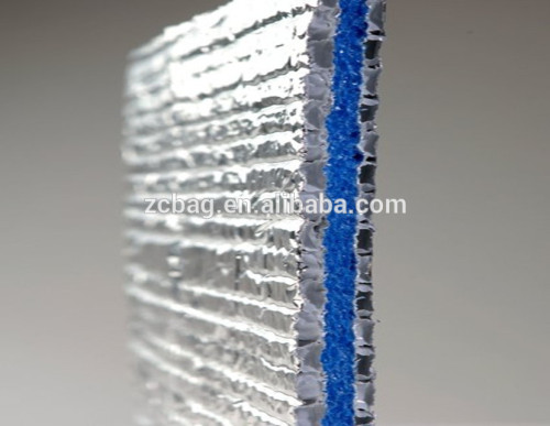 aluminium foil bubble xpe epe foam bubble plain epe foam roof construction heat insulation material