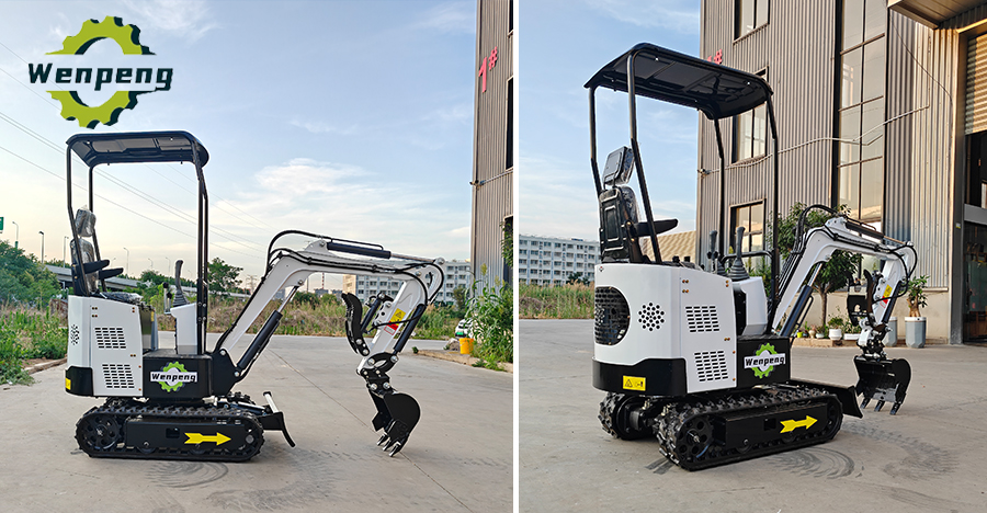 1 Ton Mini Excavator with Kubota Engine