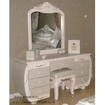 American dressing mirror table