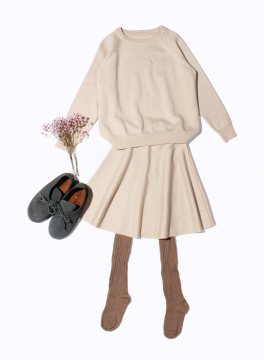 Phoebee Wool Girls Knitting/Knitted Sweater for Spring/Autumn/Winter