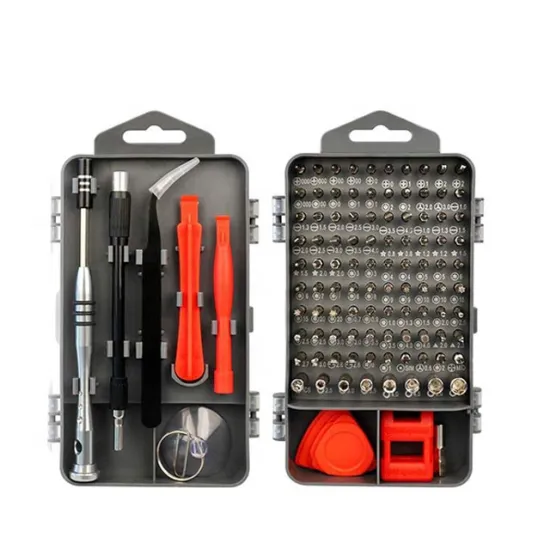 Professional 115-in-1 Magnetic Screwdriver Set: Ultimate Tool Kit for Phone, Tablet, Laptop, and Computer Repair & DIY Maintenance