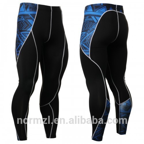 Normzl custom printed high quality compression pants and compression garments