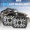 Universal 7 Inch H4 Led Motorcycle Headlight