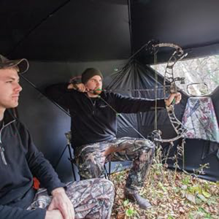 ਸਟੈਲਥ ਆਉਟਡੋਰ ਸ਼ਿਕਾਰ ਲਈ 5-ਪੱਖੀ ਸ਼ਿਕਾਰ ਅੰਨ੍ਹੇ ਤੰਬੂ