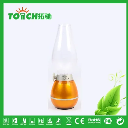 Vintage design retro lantern lights high quality rechargeable tent lamp night camping lights portable