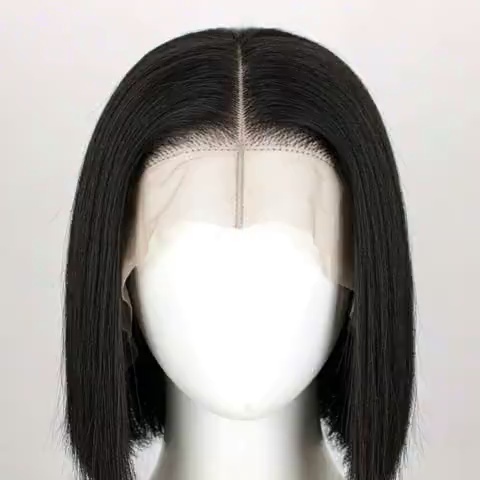 Dark Brown Human Hair 360 Lace Wig