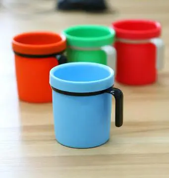 Silicone Cup with ABS Handle