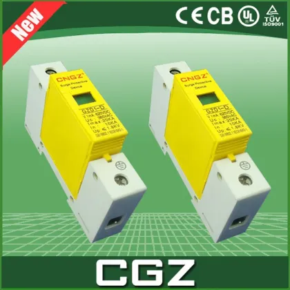 CGZ 220v 60KA air conditioner dc surge protecto Fiber glass reinforced plastic