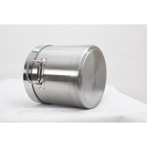 Heavy bottom stainless steel stockpot