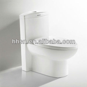 HH6T182 contemporary space saving one piece toilet