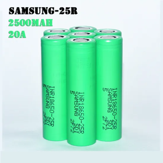 Samsung 25r 2500mah 18650 3.7v Battery