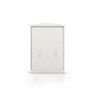 White Outdoor Rainproof Cabinet