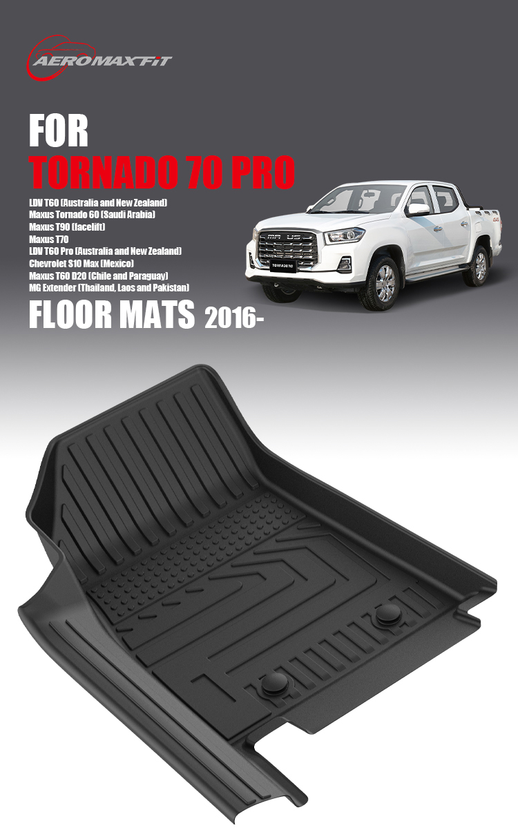 2016- Maxus Tornado 70 Pro floor mats_01