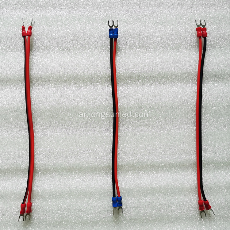 2x1.5mm الأحمر الأسود شاشة عرض LED كابل الطاقة