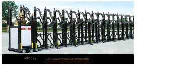 Strong Aluminium Alloy- electric flexible Gate