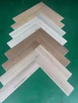 Waterproof SPC herringbone flooring