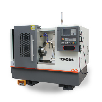 Full-automatic Slant Bed CNC Metal Turning Lathe TCK6340 with Live Tool