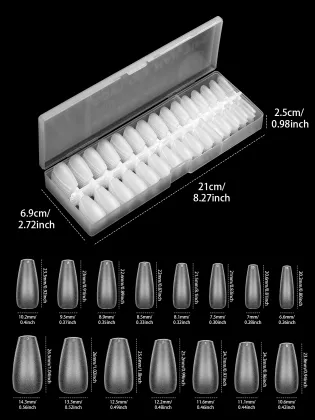 Wholesale Gel Nail Tips 150PCS Full Cover Artificial Fingernails Yokefellow