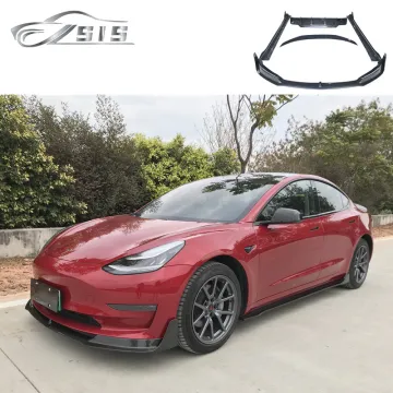 Carbon Fiber Parts for Tesla Model 3 - V Style Exterior Accessories