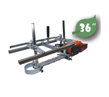 36 Inch Holzfforma Portable Chainsaw Mill - Adjustable Guide Bar 14'' to 36''