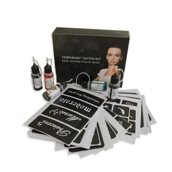 Various temporary tattoo stickers.juice tattoo