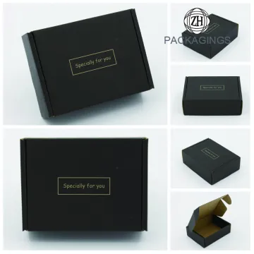 Colored 3-ply corrugated paper box