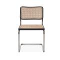 Design elegante de várias cores confortável sentar sentar a moldura de madeira maciça cadeira de jantar