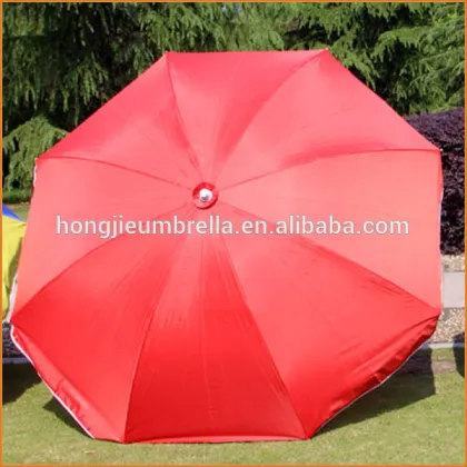 Customized logo sun protection promotional beach umbrella