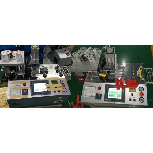 Automatic Tape Angle Cutting Machine with Hole Puncher