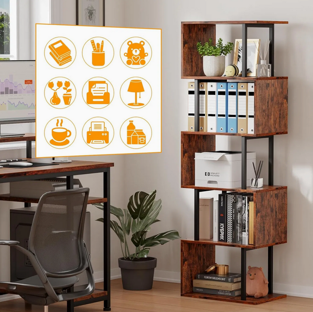 Multi-tier Display Rack for Office