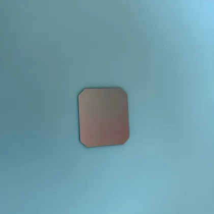 Silicon Crystal Window Si Wafer with Metal Coating