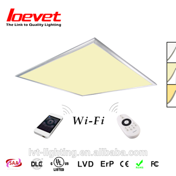 CCT slim super bright led panel light 62*62cm 40w