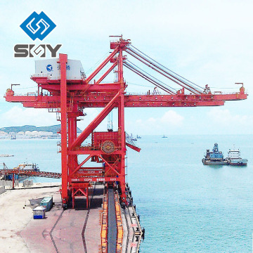 ISO Compliant New Condition Grab Bucket Ship Unloader Gantry Crane