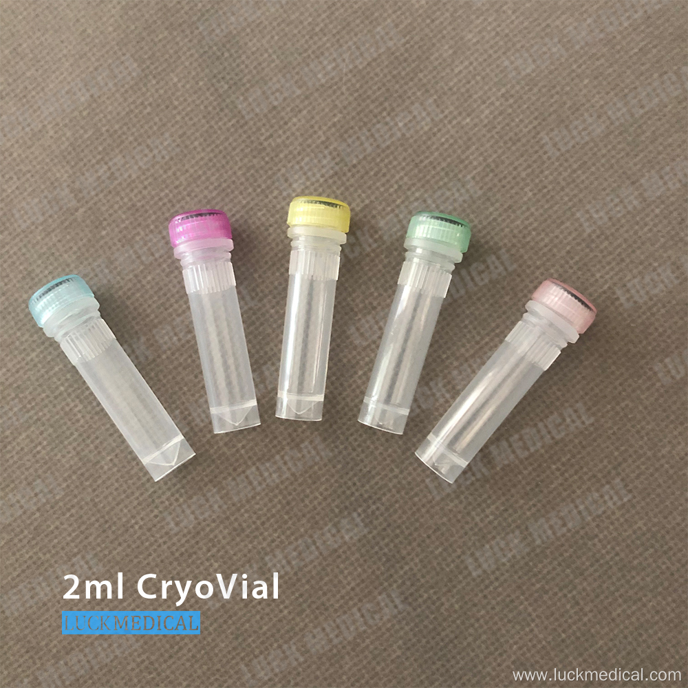 Plastic Cryotube 2 ml Size Tube