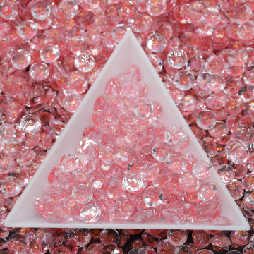 Galaxy Round Nail Crystal Stones: 3mm, 4mm, 5mm, 6mm Resin Rhinestones - Non Hotfix Flat Back for Crafts