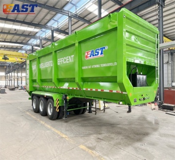 EAST 100-ton Crawler Trailer: Semi-Trailer with Belt Bottom Dump