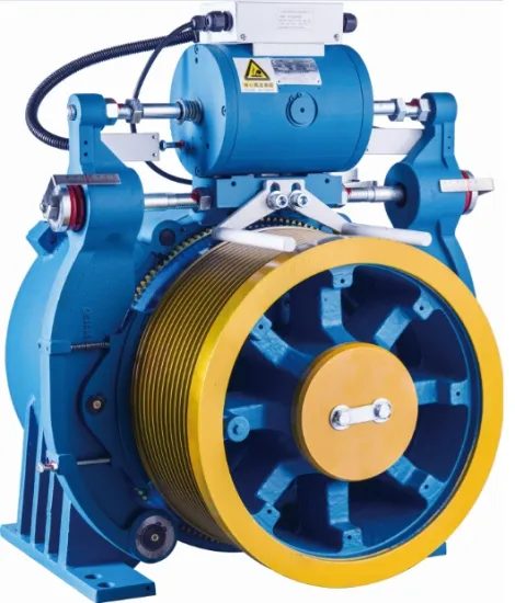 Gearless Traction Machine for Elevator WYJ250 410 Double Series