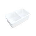 Wholesale Modern Rectangular Undermount Kitchen Farmhouse Sinks: Double Bowl Fireclay Options