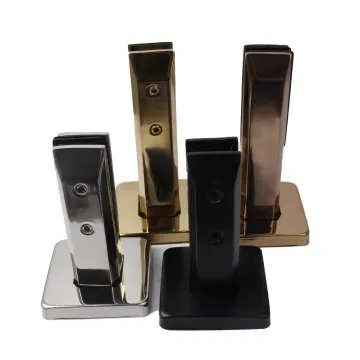 Frameless Balcony Railing: Side Mount Stainless Steel Stair Handrail, Glass Pool Fence & Spigots