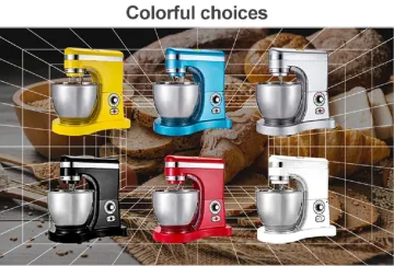 5L 1300W Electric Mixer Machine Cake Bread Cream Dough Food Mixer Bread Dough Mixing Machine
